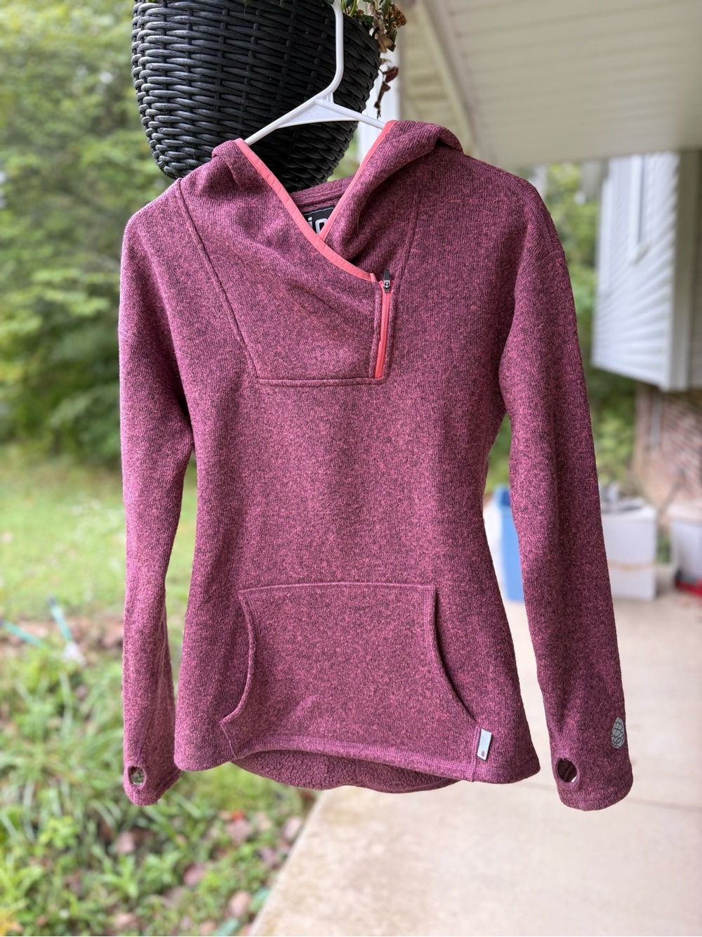 Stio Women's Sweetwater Fleece Hoodie - XS Penstemon Heather